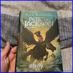Percy Jackson and the Olympians Hardcover Boxed Set of 5 by Riordan, Rick