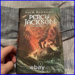 Percy Jackson and the Olympians Hardcover Boxed Set of 5 by Riordan, Rick
