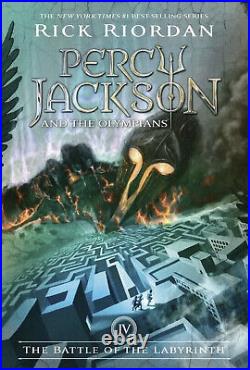 Percy Jackson and the Olympians by Rick Riordan Box Set New Sealed