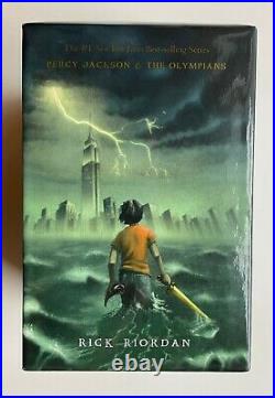 Percy Jackson & the Olympians Hardcover ORIGINAL 2010 Boxed Set by Rick Riordan