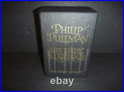 Philip Pullman His Dark Materials Hardcover Boxed Set of 3 Folio Society 2008