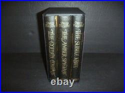 Philip Pullman His Dark Materials Hardcover Boxed Set of 3 Folio Society 2008