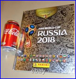 Platinum Hardcover album + 1500 PANINI Stickers Mexico edt Russia 2018 World Cup