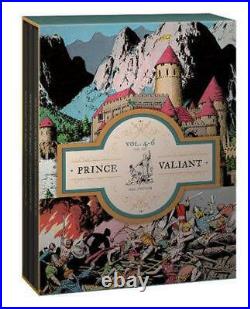 Prince Valiant Volumes 4-6 Gift Box Set by Hal Foster (English) Hardcover Book F
