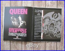 QUEEN 40 Years Of Queen Deluxe Hardback Box Set Book Slipcase CD Memorabilia