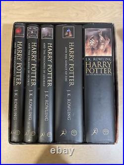 RARE Harry Potter Boxed Set 1-5 First Adult Edition Hardcover Raincoast Canada