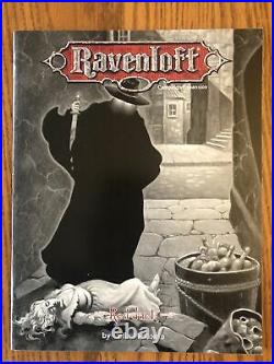 RARE! MASQUE OF THE RED DEATH Boxed set Dungeons & Dragons 1994 Ravenloft
