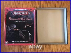 RARE! MASQUE OF THE RED DEATH Boxed set Dungeons & Dragons 1994 Ravenloft