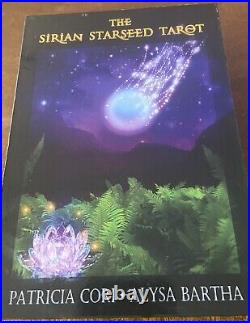 RARE The Sirian Starseed Tarot 78 Card Deck & Guidebook Box Set Cori/Bartha 2012