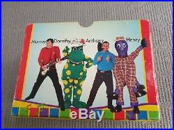 RARE The Wiggles Box of Wiggles 5 Book Set Hardcover 2005