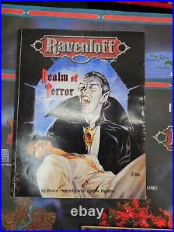 RAVENLOFT CAMPAIGN SETTING Boxed Set 1108 Complete except Poster. AD&D
