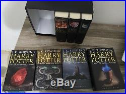 Rare Complete Harry Potter UK Adult Edition Box Set 1-7 1st edition Collectible