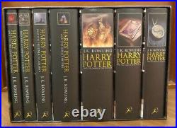 Rare Harry Potter Box Set 1-7 J K Rowling-bloomsbury Uk Adult Edition Hardcovers