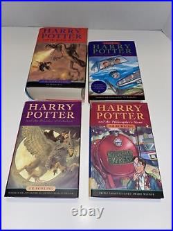 Rare The Harry Potter Hardback Box Set Four Volumes