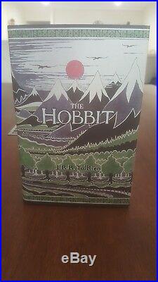 Rare The Hobbit and 1st Ed The History of Hobbit 3 Vol Box Set JRR Tolkien