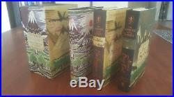 Rare The Hobbit and 1st Ed The History of Hobbit 3 Vol Box Set JRR Tolkien