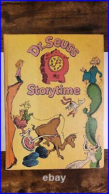 Rare Vintage 1974 Dr. Seuss Storytime Box Set of 4 Books Random House 70's CIB