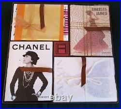 Rare Vintage ASSOULINE Fashion Gift Box Set Chanel Lanvin Charles James Poiret