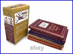 Roald Dahl 5-Book HC Box Set Charlie/Chocolate Factory, Charlie/Great Glas