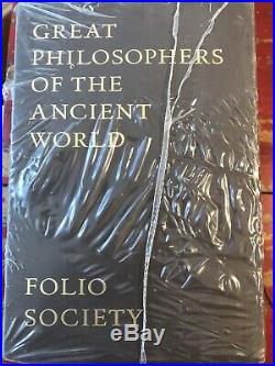 SEALED Folio Society Great Philosophers Of The Ancient World Boxed Set 5 Volumes