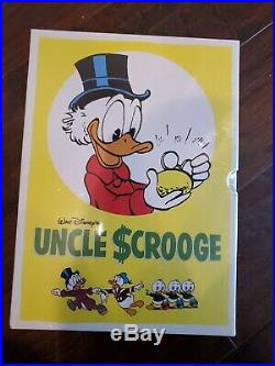 SEALED Walt Disney's Uncle Scrooge Gift Box Set OOP Rare MInt Carl Barks