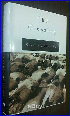 SIGNED CORMAC MCCARTHY 1994 The Crossing Hardcover Book Border Trilogy NO MEN