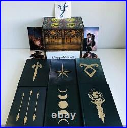 SIGNED The Mortal Instruments Set LitJoy CASSANDRA CLARE Stenciled with Slipcase