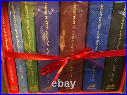 STUNNING DELUXE COLLECTOR'S EDITION Box Set 7 HARRY POTTER BOOKS 4x1st/1st 2007