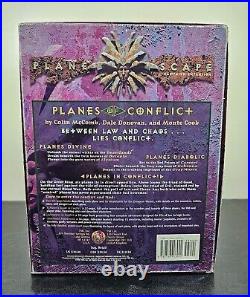 SUPER RARE Plane Of Conflict, Complete Box Set Planescape, AD&D/TSR 2615,'95
