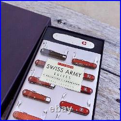 SWISS ARMY Soldiers Knife Collectors Book BOXED SET VICTORINOX First Edition NIB