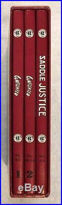 Saddle Justice, Gunfighter EC Library Box Set w'Slip Russ Cochran, Johnny Craig