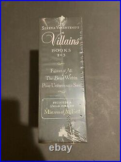 Serena Valentino's Villains Box Set Books 1-3 Disney Hardcover Brand New