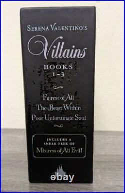 Serena Valentino's Villains Box Set Books 1-3 by Serena Valentino 2017 Hardcover
