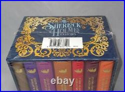 Sherlock Holmes Deluxe Hardback Arthur Conan Doyle 6 Books Box Set PLUS journal