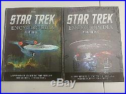Star Trek Encyclopedia Revised and Expanded 2016 Box Set GOOD CONDITION