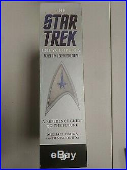 Star Trek Encyclopedia Revised and Expanded 2016 Box Set GREAT CONDITION