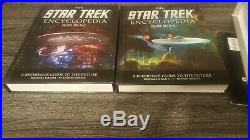 Star Trek Encyclopedia Revised and Expanded 2016 Box Set Used ACCEPTABLE