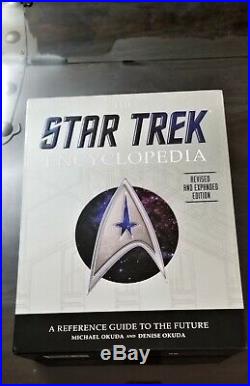 Star Trek Encyclopedia Revised and Expanded 2016 Edition NEW box set
