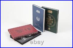 Star Wars Encyclopedia Jedi Sith Lightsaber Collector's Coffee Table Book Set