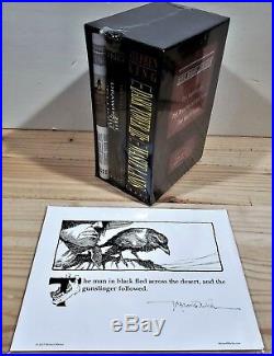 Stephen King The Dark Tower Box Set New + Artist Signed Gunslinger Print
