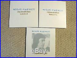 Steve Hackett-premonitions-box Set- 10 Cd's & 4 Dvd's-1975-1983-hardcover Book