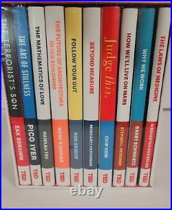 TED Books 10 Box Set The Completist The Terrorist's Son, The Mathematics NEW