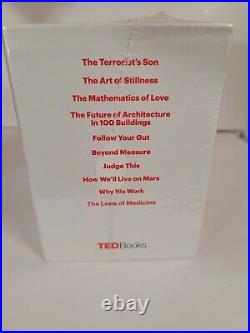 TED Books 10 Box Set The Completist The Terrorist's Son, The Mathematics NEW