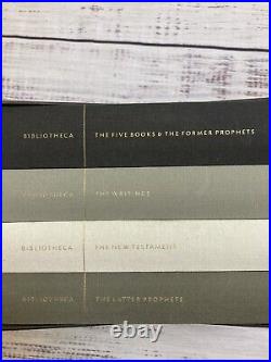 THE BIBLIOTHECA BIBLE 4 VOLUME BOX SET Clothbound Writings Prophets 1st Edition