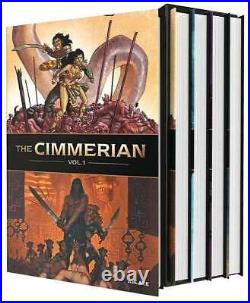THE CIMMERIAN Volumes 1-4 Graphic Novel HC BOXED SET JUST RELEASED