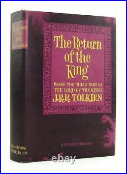 THE LORD OF THE RINGS Box Set JRR Tolkien 2nd Edition with maps 3rd/4th EXC L1