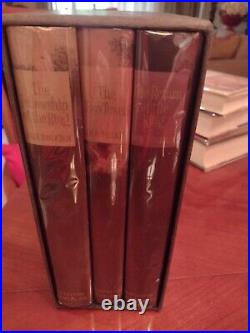 THE LORD OF THE RINGS-J. R. R. Tolkien-2nd EDITION Box Set-Hardcover-DJ-SLIPCASE