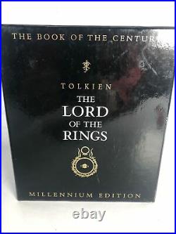TOLKIEN The Lord of the Rings (Millennium Edition) 7 Volume Box Set 1999