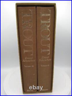 TROUT 1978 2 Vol. Book Set Ernest Schwiebert First Edition Hardcover Boxed Set