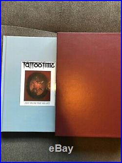 Tattoo Time Box Set Ed Hardy Vintage Tattoo Flash Book RARE out of print
